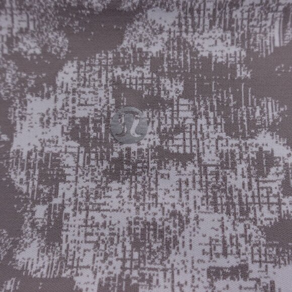 Lululemon Wunder Under HR Leggings Sz 6 Jacquard Starlight Grey Cropped Stretch - Picture 10 of 10